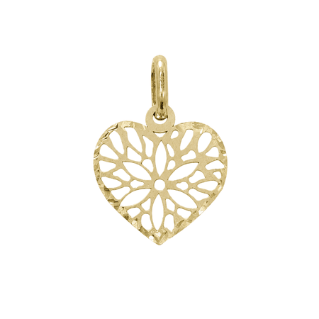 Zawieszka serce 0,75 g ze złota pr. 585, 14K