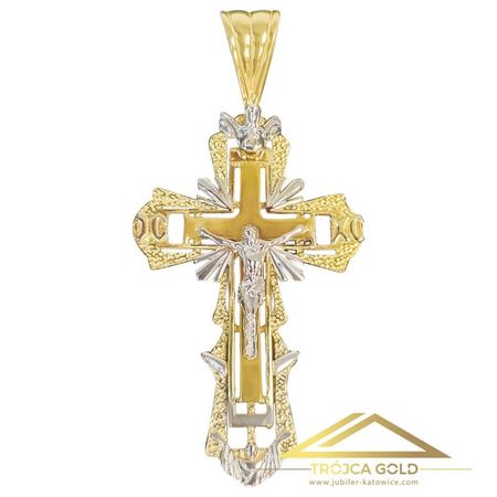 OZDOBNY KRZYŻ ZE ZŁOTA PR. 585 31,5g.