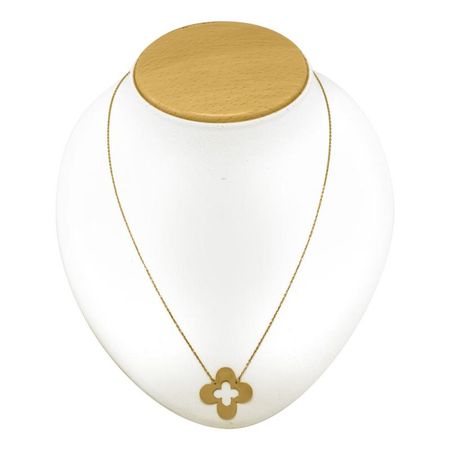 Kwiatek Koniczynka, Celebrytka Złota 14k pr. 585