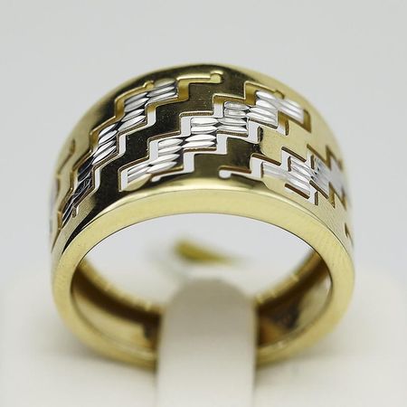 Pierścionek Złoty Ażurowy 3.41g