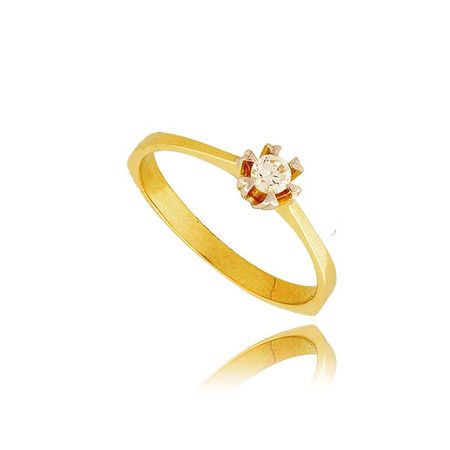 Złoty Pierścionek Zaręczynowy, P 0065