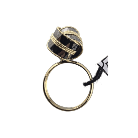 PIERŚCIEŃ Z CZARNYM ZŁOTEM