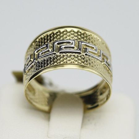 Pierścionek Złoty Droga Grecka 2.00g