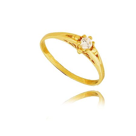 Złoty Pierścionek Zaręczynowy, P 0041