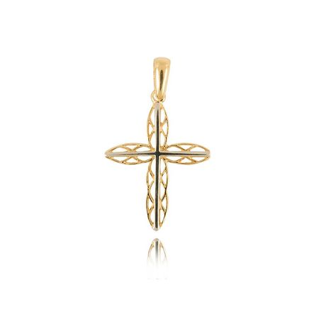 Krzyżyk Żółte Złoto Pr. 585, 1,48g