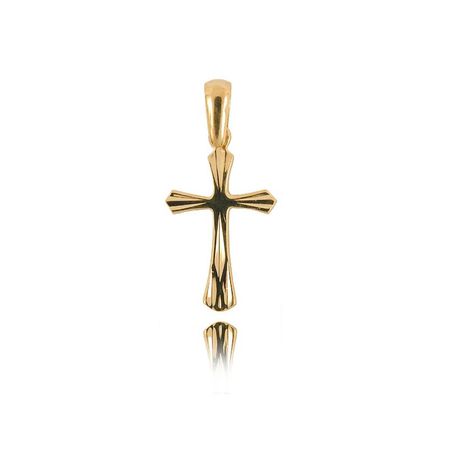 Krzyżyk Żółte Złoto Pr. 585, 1,03g