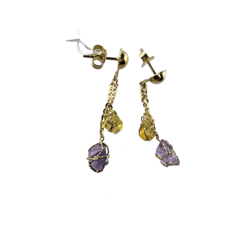 KOLCZYKI Z KAMIENIAMI