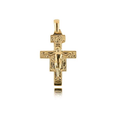 Krzyżyk Żółte Złoto Pr. 585, 3,31g