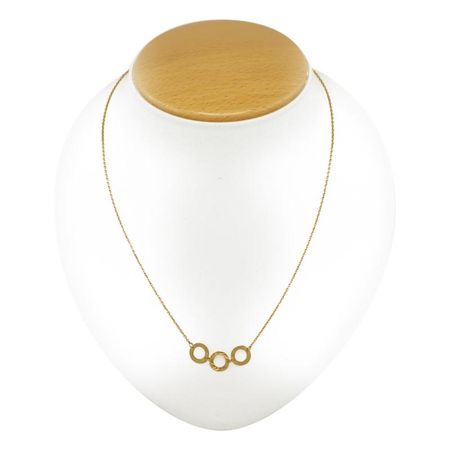 Obręcze Z Frezowaniem, Celebrytka, Złoto 14k pr. 585