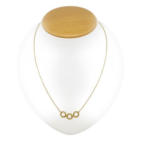 Obręcze Frezowane, Celebrytka Złota 14k pr. 585