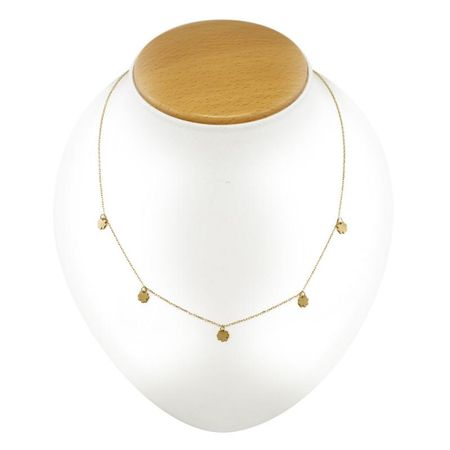 Koniczynki 5szt, Celebrytka Złota 14k pr. 585