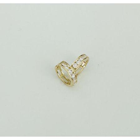 KOLCZYKI Z BIAŁYMI CYRKONIAMI