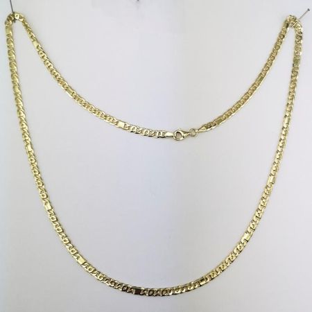 Złoty Łańcuszek Z Żółtego Złota 