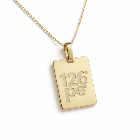 Złoty Wisiorek Fiat 126pe M