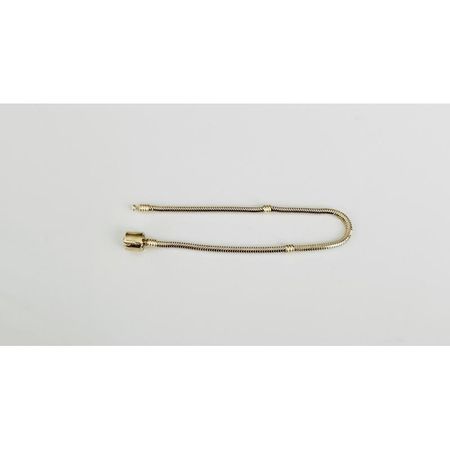 BRANSOLETKA ŻMIJKA ZŁOTY WALEC