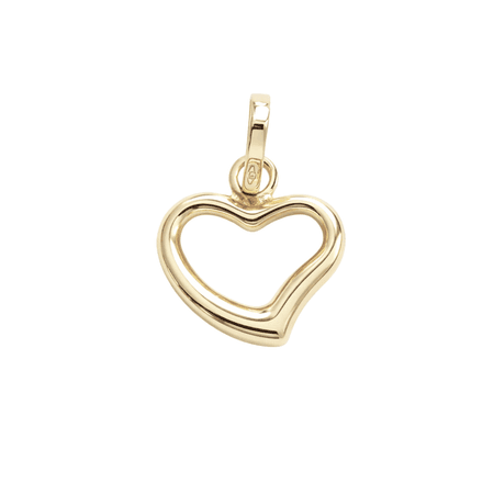 Zawieszka serce gładkie ze złota pr. 585, 14K