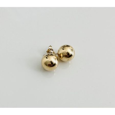 Kolczyki złote kulki śr. 1,2cm