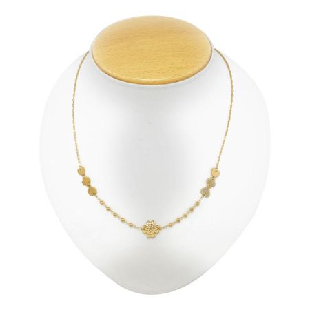 Koniczynka Ażurowa Serca i Koniczynki, Celebrytka Złota 14k pr. 585