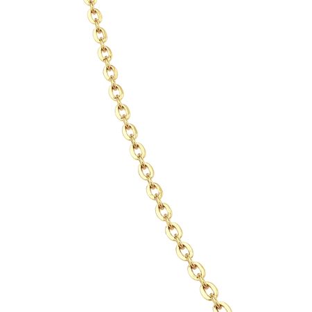 Łańcuszek o splocie rolo 1,14 g ze złota pr. 585, 14K
