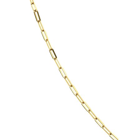 Łańcuszek o splocie ankier 1,51 g ze złota pr. 585, 14K