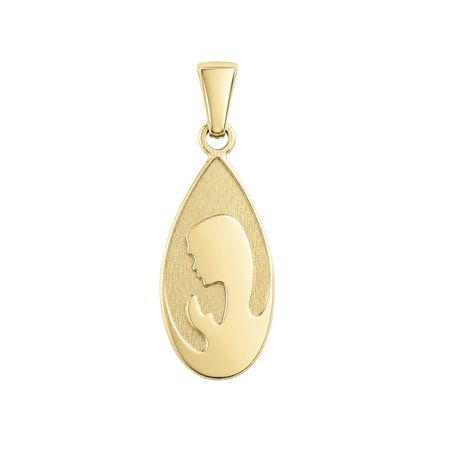 Medalik Matka Boża 0,83 g ze złota pr. 585, 14K