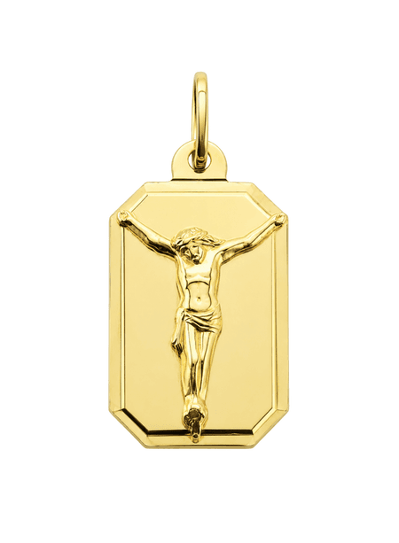 Medalik Jezus Chrystus Ukrzyżowany krucyfiks 0,86 g ze złota pr. 585, 14K