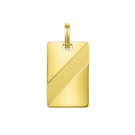 Zawieszka blaszka do grawerowania 3,37 g ze złota pr. 585, 14K