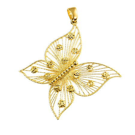 Zawieszka motyl 2,95 g ze złota pr. 585, 14K