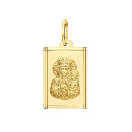 Medalik Jezus Chrystus z Najświętszym Sercem 0,94 g ze złota pr. 585, 14K