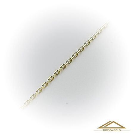 Łańcuszek Ankier, cienki, klasyczny, 45 cm.