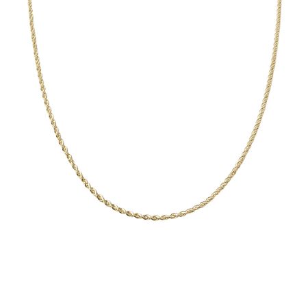 ŁAŃCUSZEK KORDEL CIENKI SPOLOT