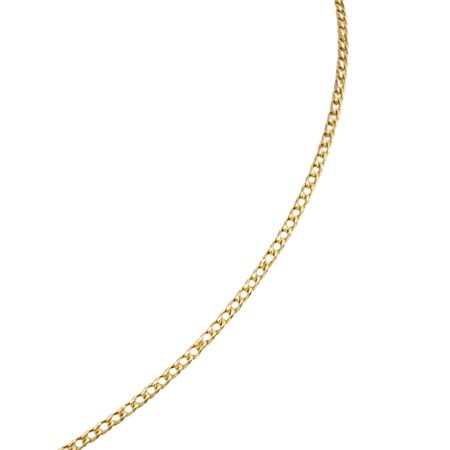 Łańcuszek o splocie pancerka 42 cm ze złota pr. 585, 14K