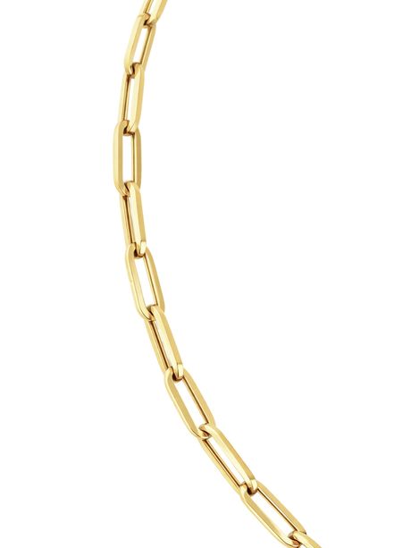 Łańcuszek splot ankier ze złota pr. 585, 14K