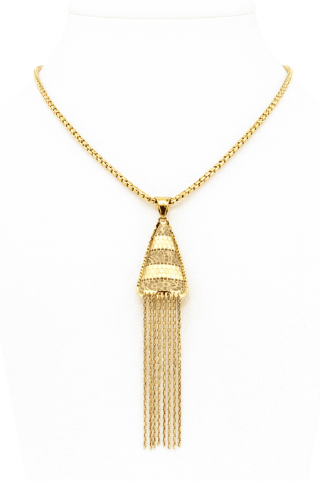 NASZYJNIK KOMPLET PIRAMIDKA