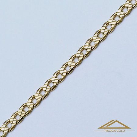 Pancerka Zdobiona Złoty Łańcuszek Pr. 585