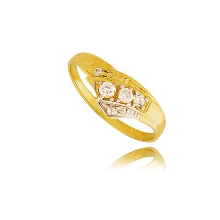 Piękny Pierścionek Z Żółtego Złota O Wyjątkowym Wzorze