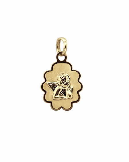 Zawieszka aniołek ze złota pr. 585, 14K