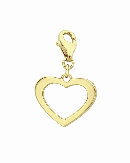 Zawieszka gładkie serce ze złota pr. 585, 14K