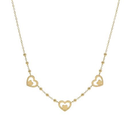 Serce W Sercu, Celebrytka Złota 14k PR. 585