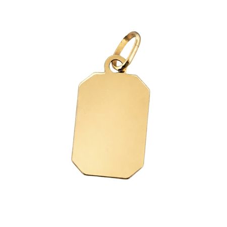 Zawieszka blaszka ze złota pr. 585, 14K